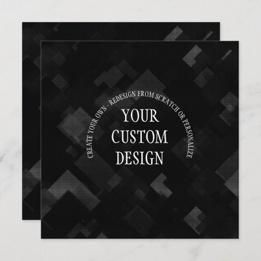 Creëer uw eigen, aangepaste, flatpanel-Kaart (Voorkant / Achterkant)