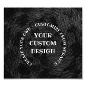 Creëer Uw eigen aangepaste  Foto Afdruk (Voorkant)