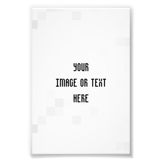 Creëer Uw eigen aangepaste  Foto Afdruk (Voorkant)