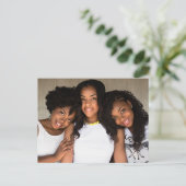 Creëer Uw eigen aangepaste foto Briefkaart (Staand voorkant)