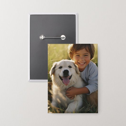 Creëer Uw eigen aangepaste foto Button (Voorkant / Achterkant)