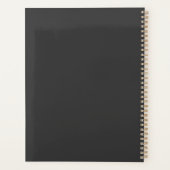 creëer uw eigen aangepaste foto en tekst planner (Achterkant)