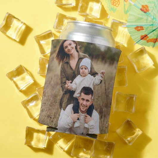 Creëer uw eigen aangepaste foto gepersonaliseerd blikjeskoeler (Insitu Zomer)