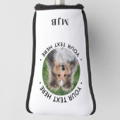 Creëer Uw eigen aangepaste foto gepersonaliseerde  Golfheadcover (Draai 90)