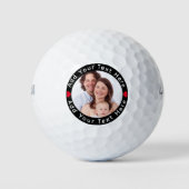 Creëer Uw eigen aangepaste foto Golf Balls Golfballen (Voorkant)