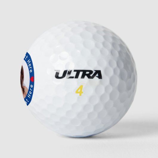 Creëer Uw eigen aangepaste foto Golf Balls Golfballen (Logo)