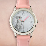 Creëer Uw eigen aangepaste foto Horloge<br><div class="desc">Decoratief elegant, aanpasbaar modern, minimalistisch klokontwerp met uw eigen foto, afbeelding of logo. Voeg je favoriete foto, ontwerp of illustratie toe aan creëer iets heel uniek. Om deze sjabloon van het ontwerp uit te geven, klik "Verandering"knoop en upload uw eigen afbeelding zoals hierboven getoond. Behandel jezelf of maak het perfecte...</div>