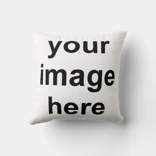 Creëer Uw eigen aangepaste foto Kussen (Achterkant)