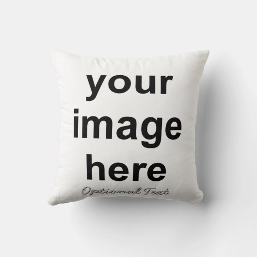 Creëer Uw eigen aangepaste foto Kussen (Achterkant)