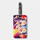 Creëer Uw eigen aangepaste foto op maat Bagagelabel (Achterkant verticaal)