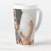 Creëer Uw eigen aangepaste foto op maat Latte Mok (Rechterhoek)