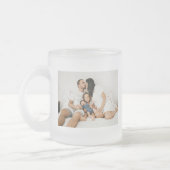 Creëer Uw eigen aangepaste foto op maat Matglas Koffiemok (Links)