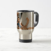 Creëer Uw eigen aangepaste foto op maat Reisbeker (Voorkant rechts)