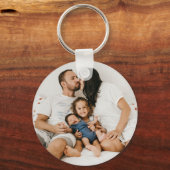 Creëer Uw eigen aangepaste foto op maat Sleutelhanger (Voorkant)