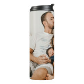 Creëer Uw eigen aangepaste foto op maat Thermosbeker (Gedraaid links)