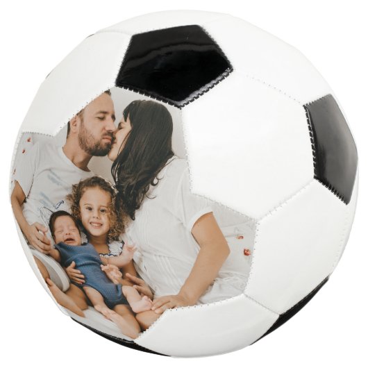 Creëer Uw eigen aangepaste foto op maat Voetbal (Drie kwart)