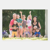 Creëer Uw Eigen Aangepaste Foto Rode Gouden Kerstm Inpakpapier Vel (Voorkant 3)