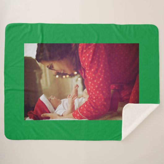 Creëer Uw eigen aangepaste foto Sherpa Deken (Voorkant (horizontaal))