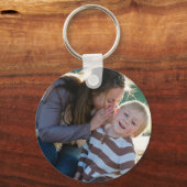Creëer Uw eigen aangepaste foto Sleutelhanger (Achterkant)