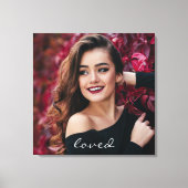 Creëer Uw eigen aangepaste foto van uw eigen editi Canvas Afdruk (Voorkant)