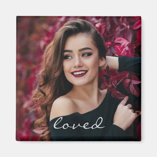 Creëer Uw eigen aangepaste foto van uw eigen editi Magneet (Voorkant)