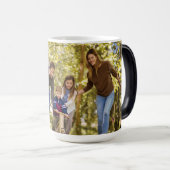 Creëer uw eigen aangepaste foto warmte veranderend magische mok (Voorkant rechts)