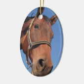 Creëer Uw eigen aangepaste fotocadeau Keramisch Ornament (Links)