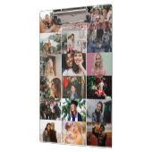 Creëer uw eigen aangepaste fotocollage 18 foto's klembord (Links)