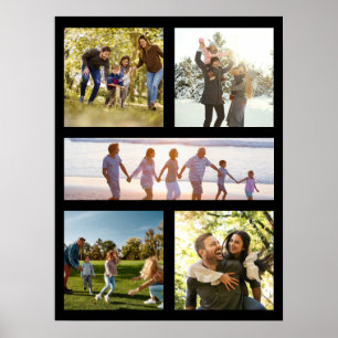 Creëer Uw eigen aangepaste fotocollage Poster