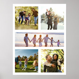 Creëer Uw eigen aangepaste fotocollage Poster