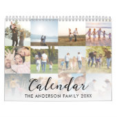 Creëer uw eigen aangepaste fotofamilie kalender (Hoes)
