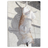 Creëer Uw eigen aangepaste fotoklembord Klembord (Achterkant)