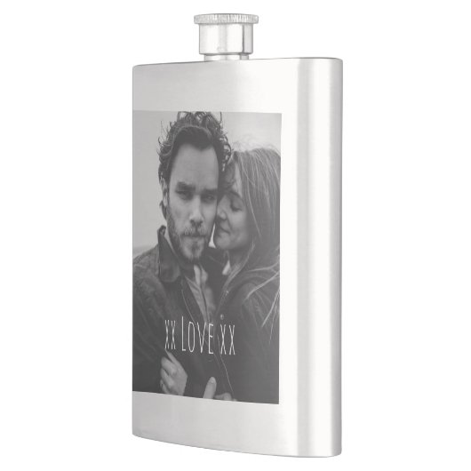 Creëer Uw eigen aangepaste fotoliefdestekst Flacon (Links)