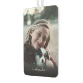 Creëer Uw eigen aangepaste fotomonogram - Naam aut Luchtverfrisser (Links)