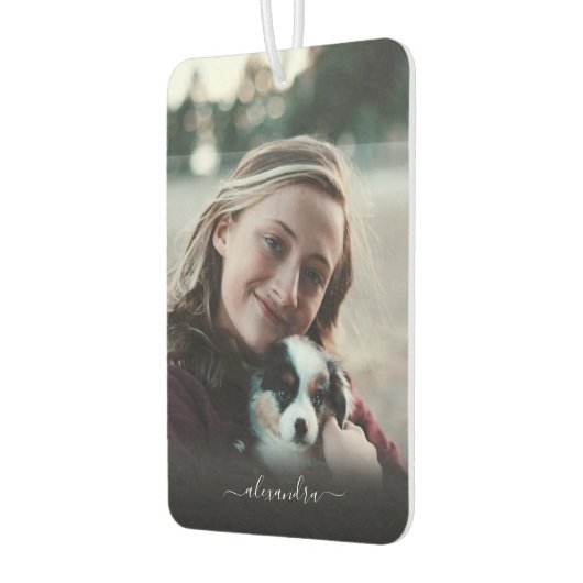 Creëer Uw eigen aangepaste fotomonogram - Naam aut Luchtverfrisser (Links)