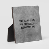 Creëer Uw eigen aangepaste Fotoplaat (Voorkant)