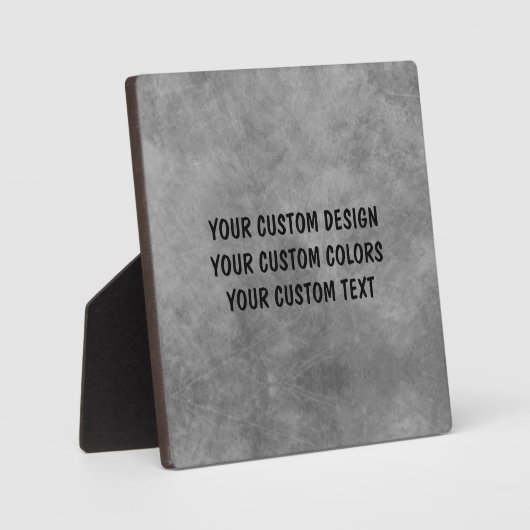 Creëer Uw eigen aangepaste  Fotoplaat (Voorkant)