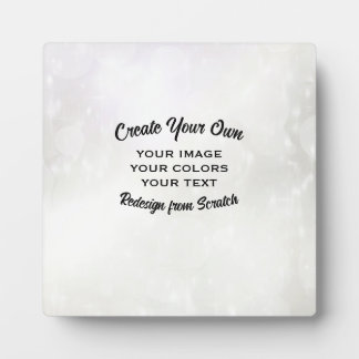 Creëer Uw eigen aangepaste Fotoplaat