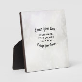 Creëer Uw eigen aangepaste Fotoplaat (Voorkant)