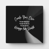 Creëer Uw eigen aangepaste  Fotoplaat (Voorkant)