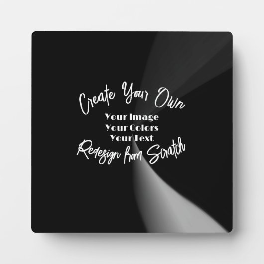 Creëer Uw eigen aangepaste  Fotoplaat (Voorkant)