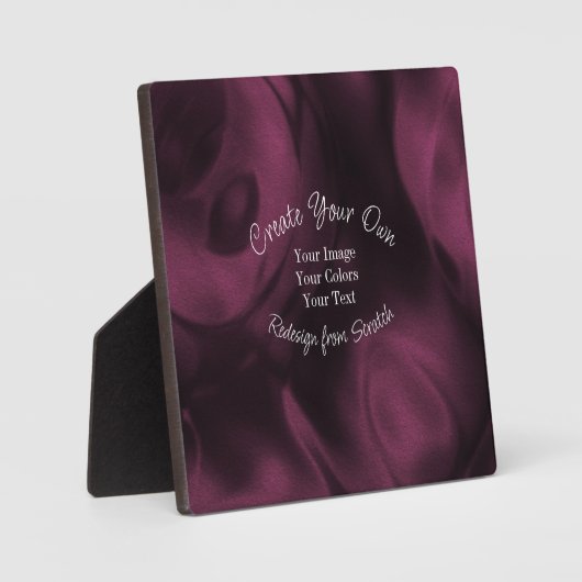 Creëer Uw eigen aangepaste  Fotoplaat (Voorkant)