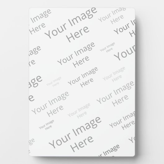 Creëer Uw eigen aangepaste fotoPlaque Fotoplaat (voorkant)