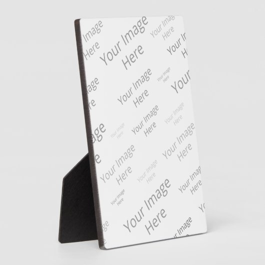 Creëer Uw eigen aangepaste fotoPlaque Fotoplaat (Zijkant)