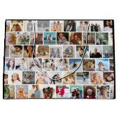 Creëer Uw eigen aangepaste fotoraster Groot Cadeauzakje (Voorkant)