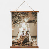 Creëer Uw eigen aangepaste fotoserie Hangend Wandkleed (Voorkant)