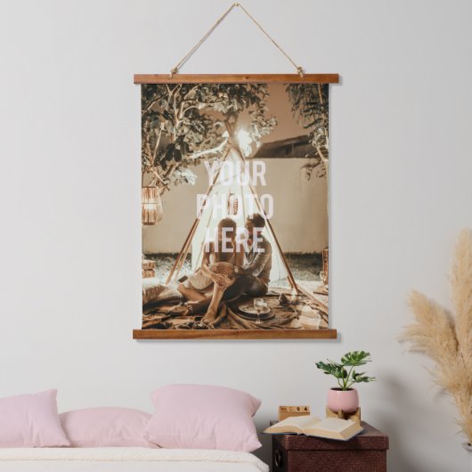 Creëer Uw eigen aangepaste fotoserie Hangend Wandkleed (Slaapkamer)