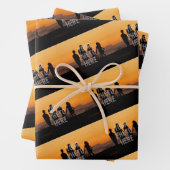 Creëer Uw eigen aangepaste fotoserie Inpakpapier Vel (In situ)