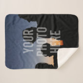Creëer Uw eigen aangepaste fotoserie Sherpa Deken (Voorkant (horizontaal))