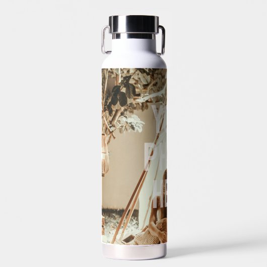 Creëer Uw eigen aangepaste fotoserie Waterfles (Voorkant)